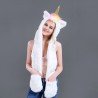 Unicorn Faux Fur LED Stage Cap Animal Hat