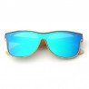Unisex Full Bamboo Frame Polarized Sunglasses UV400