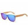Unisex Full Bamboo Frame Polarized Sunglasses UV400