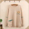 Round neck autumn and winter loose sweater
