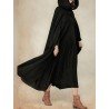 Women Casual Hooded Loose Cape Jacket Coats Cloak