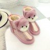 2021 new autumn winter winter warm boy snow boots PU wear resistant and antiskid ladies leisure shoes supply
