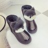 2021 new autumn winter winter warm boy snow boots PU wear resistant and antiskid ladies leisure shoes supply