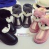 2021 new autumn winter winter warm boy snow boots PU wear resistant and antiskid ladies leisure shoes supply