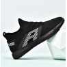 New simple flying woven breathable youth trend casual men's shoes