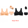 No trace underwire sports bra