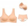 No trace underwire sports bra