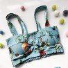 Korean small fragrance new cute student swimsuit female three-piece small chest hot spring vacation bikini