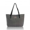 Women Canvas Tote Bags Casual Simple Shoulder Bags Large Capcity Shopping Bags