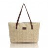 Women Canvas Tote Bags Casual Simple Shoulder Bags Large Capcity Shopping Bags