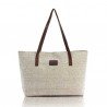 Women Canvas Tote Bags Casual Simple Shoulder Bags Large Capcity Shopping Bags