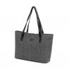 Women Canvas Tote Bags Casual Simple Shoulder Bags Large Capcity Shopping Bags