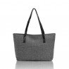 Women Canvas Tote Bags Casual Simple Shoulder Bags Large Capcity Shopping Bags