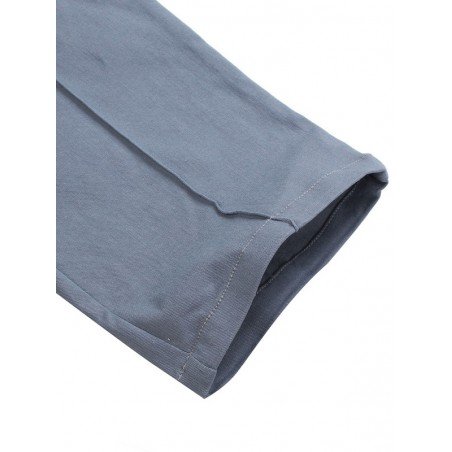 Women Slim Stretchy Button Patchwork Casual Pencil Trousers