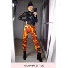 6 Colors Contrast Camouflage Loose Cool Pants