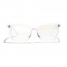 Blu-ray flat mirror male black frame literary glasses female