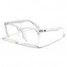 Blu-ray flat mirror male black frame literary glasses female