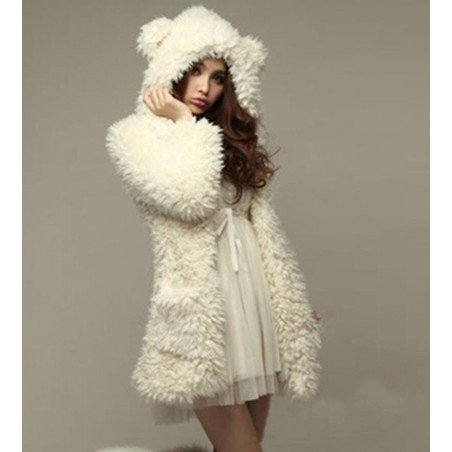 Teddy princess plush coat