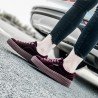 2021 new European wine red velvet casual shoes low shoes shoes soled sports shoes