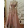 Lace evening dress