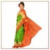 Murshidabad Silk Printed Saree 061