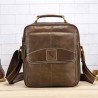 Genuine Leather Shoulder Bag Business Man Bag Messenger Bag for Men Crossbody Bag
