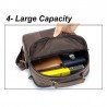 Genuine Leather Shoulder Bag Business Man Bag Messenger Bag for Men Crossbody Bag