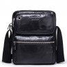 The factory supply new men's Shoulder Bag Messenger Bag Leather Handbag Bag male casual male one generation