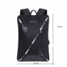 Trendy men's backpack casual