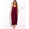 XS-5XL Women Boho Sexy Strap Backless V Neck Maxi Sundress