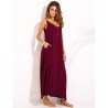 XS-5XL Women Boho Sexy Strap Backless V Neck Maxi Sundress