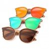 Handmade Polarized Wood Grain Sunglasses Angle's Wing