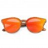 Handmade Polarized Wood Grain Sunglasses Angle's Wing
