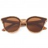 Handmade Polarized Wood Grain Sunglasses Angle's Wing