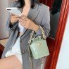 Pearl chain portable bucket bag